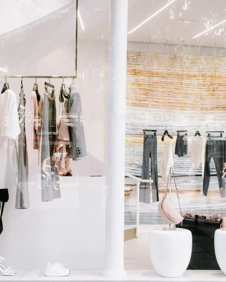 Góc máy may tại Shop Thu Thủy